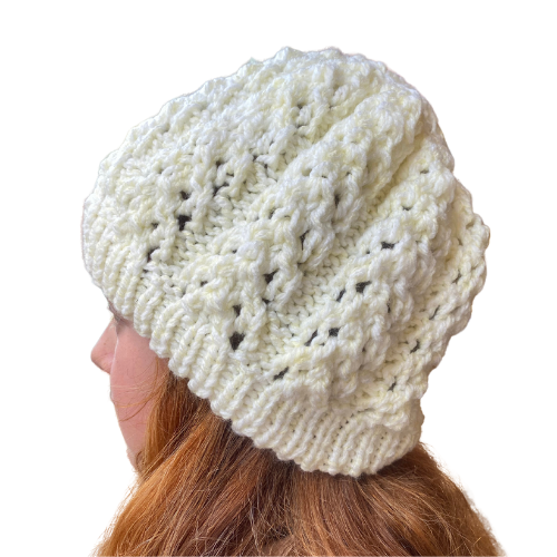 Hand-Knitted  Wool Hat | Infused with Heritage