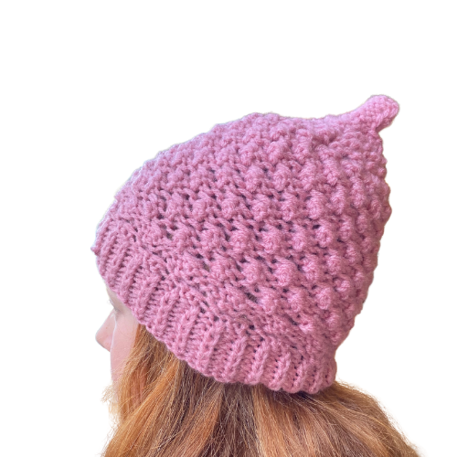 Hand-Knitted  Wool Hat | Infused with Heritage